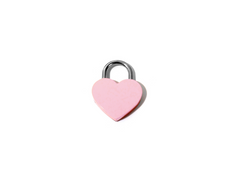 Large Heart Padlock with Key