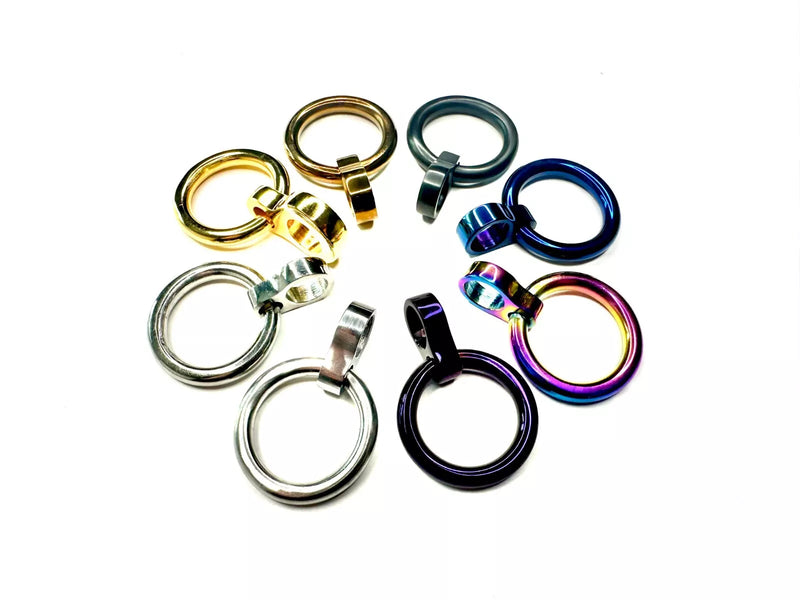 6mm Slide Over Oring Accessory for 6mm Collars Cuffs and Anklets