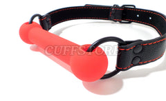 Bondage Adjustable Horse Bit Pony Play Silicone Mouth Gag 2066-STNDRD