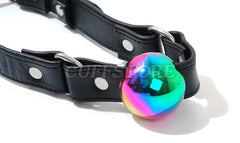 Rainbow Stainless Steel Ball Gag