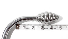 Stainless Steel Ribbed Anal Rope Hook