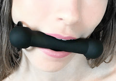 Bondage Adjustable Horse Bit Pony Play Silicone Mouth Gag 2066-STNDRD