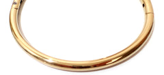 Titanium Gold over Stainless Steel  Eternity Collar