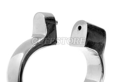 Nickle Plated High Security Irish-8 Snap Shut Handcuffs KB-131