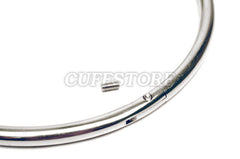 8mm Locking Stainless Steel Eternity Slave Collar Multiple Sizes