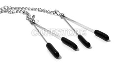 Adjustable Nipple Clamps with Chain