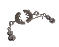 Stainless Steel Weighted Locking Spiked Ball Stretcher Weight with Allen Key Closure CBT