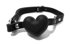 Heart Shaped Silicone Open Mouth Gag